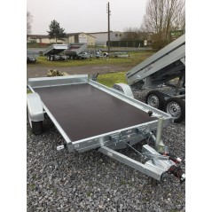 PLATEAU - 1350 Kg    -  304 x 171 freiné