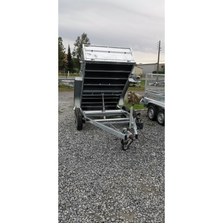 BENNE  1500 KG de PTAC - POMPE MANUELLE ROUES EXTERIEURES