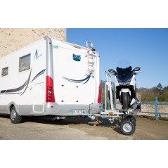 REMORQUE PORTE MOTO TRANSVERSALE CCT4 YO REMORQUE