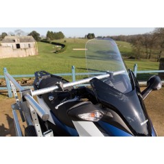 REMORQUE PORTE MOTO TRANSVERSALE ABAISSABLE CCT4 YO REMORQUE