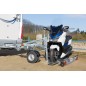 REMORQUE PORTE MOTO TRANSVERSALE