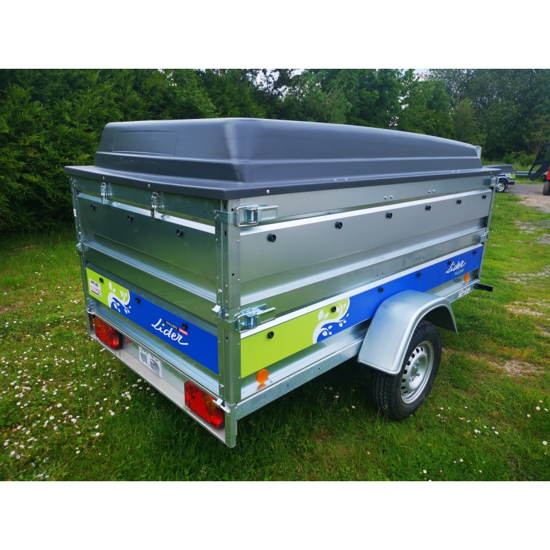 PALERME 233x132x39 + CAPOT ABS + DOUBLE RIDELLES