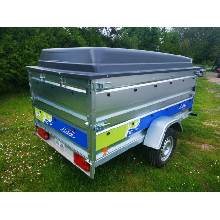 PALERME 233x132x39 + CAPOT ABS + DOUBLE RIDELLES