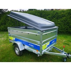 PALERME 233x132x39 + CAPOT ABS + DOUBLE RIDELLES