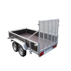 REMORQUE 2 ESSIEUX  251 x 133 x 40