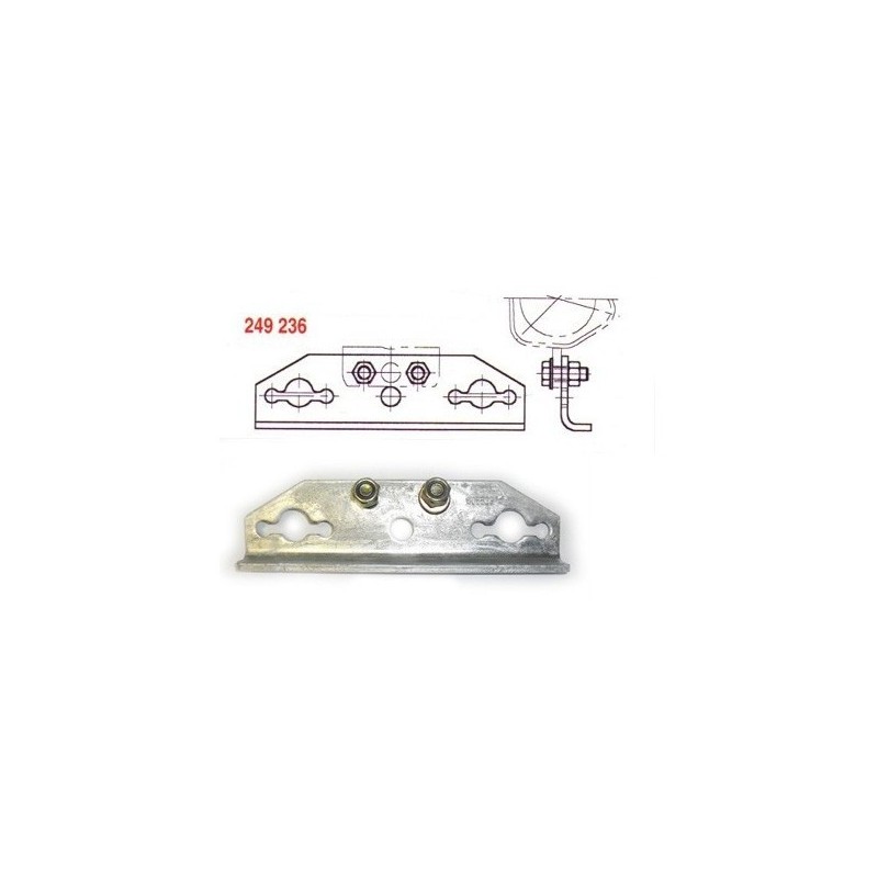 ARRET DE GAINE TANDEM BOULONNABLE