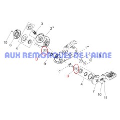 ENSEMBLE RESSORTS POUR AKS 1300
