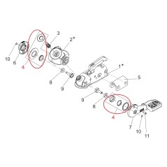 ENSEMBLE RESSORTS POUR AKS 1300 ALKO