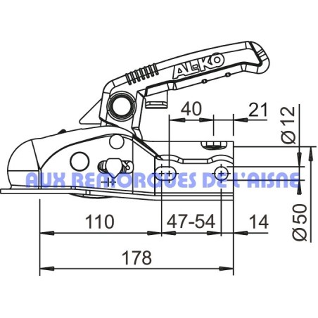 AK 161 AVEC SOFT DOCK ENTRETOISES ET ANTIVOL