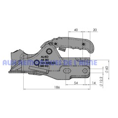 AK 351 POUR FÛT DE 60 mm