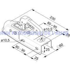 AK 7 PLUS carré de 60mm
