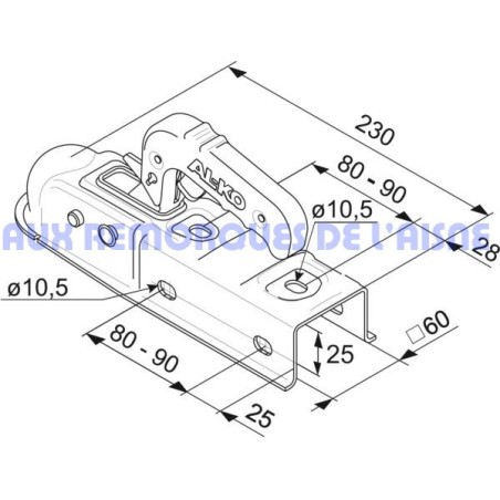 AK 7 PLUS carré de 60mm