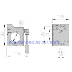 collier roue jockey diametre 60