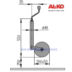 ROUE JOCKEY PLUS RENFORCÉE