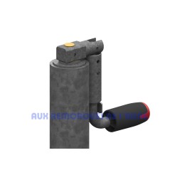 ROUE JOCKEY ARTICULÉE FORTE CHARGE Référence 1366155