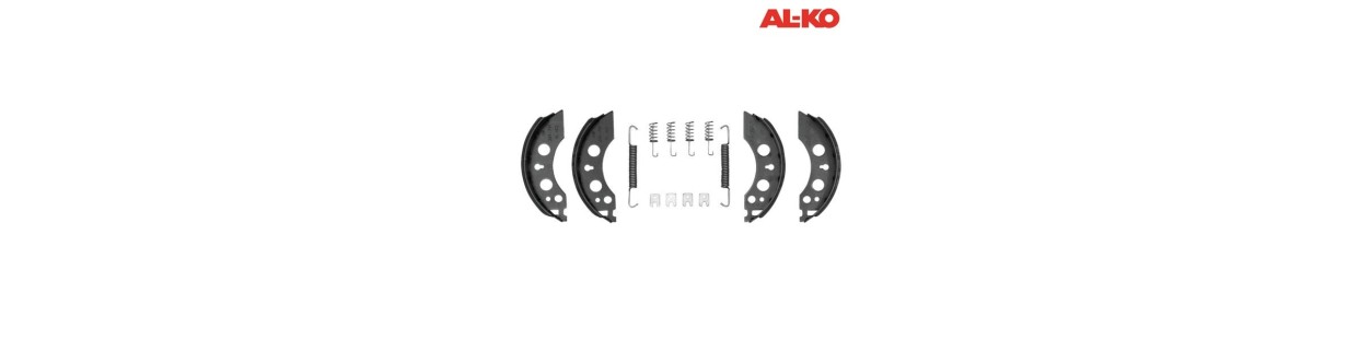 Mâchoires et garnitures de freins ALKO