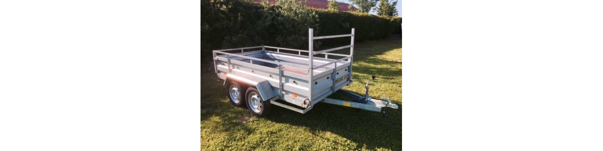 Remorque voiture occasion pour les particuliers